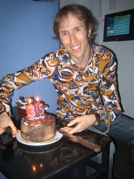 Me with cake