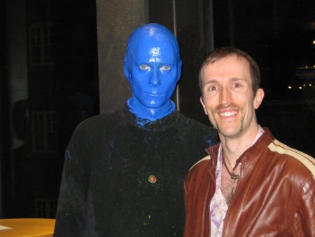 Me and Blue Man