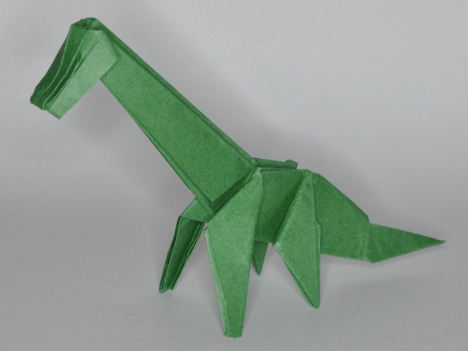 Origami Brachiosaurus