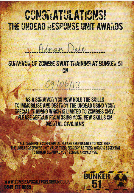 Zombie Certificate