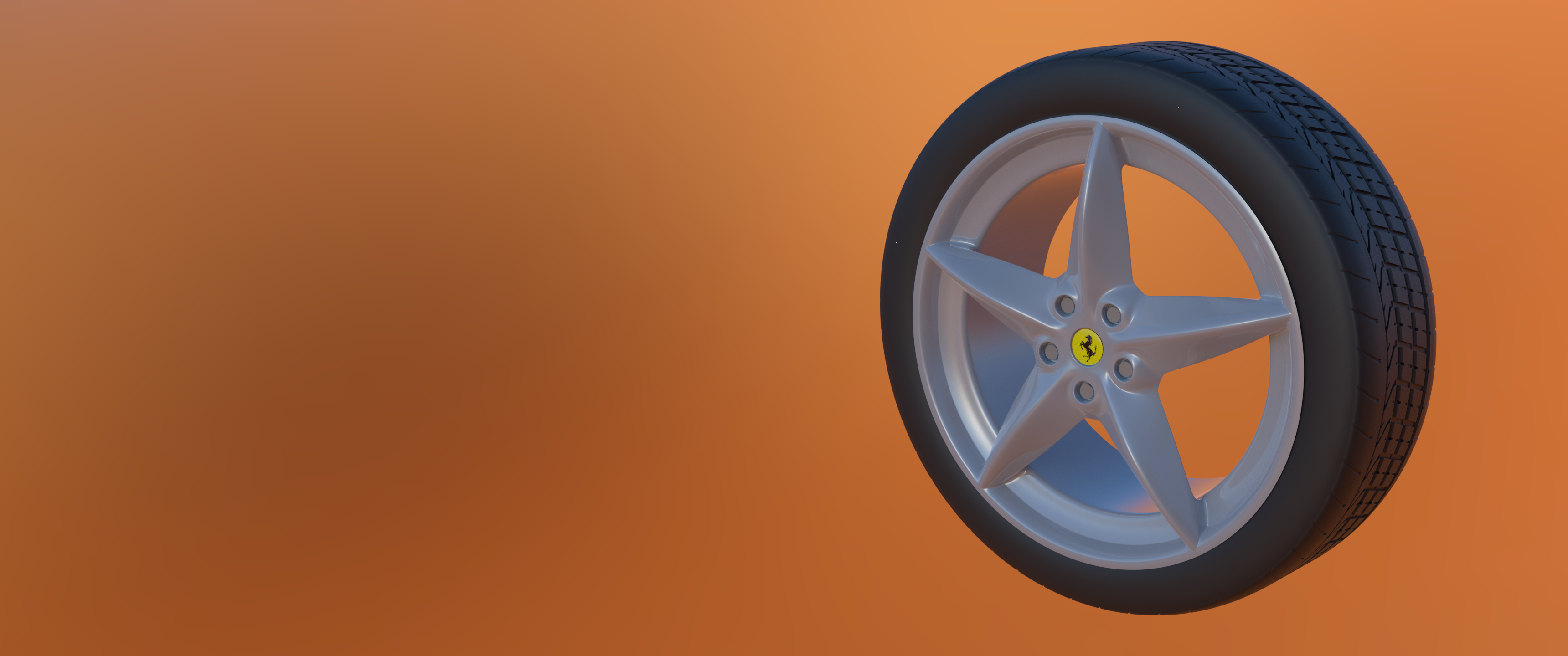 Ferrari 360 Wheel in Blender