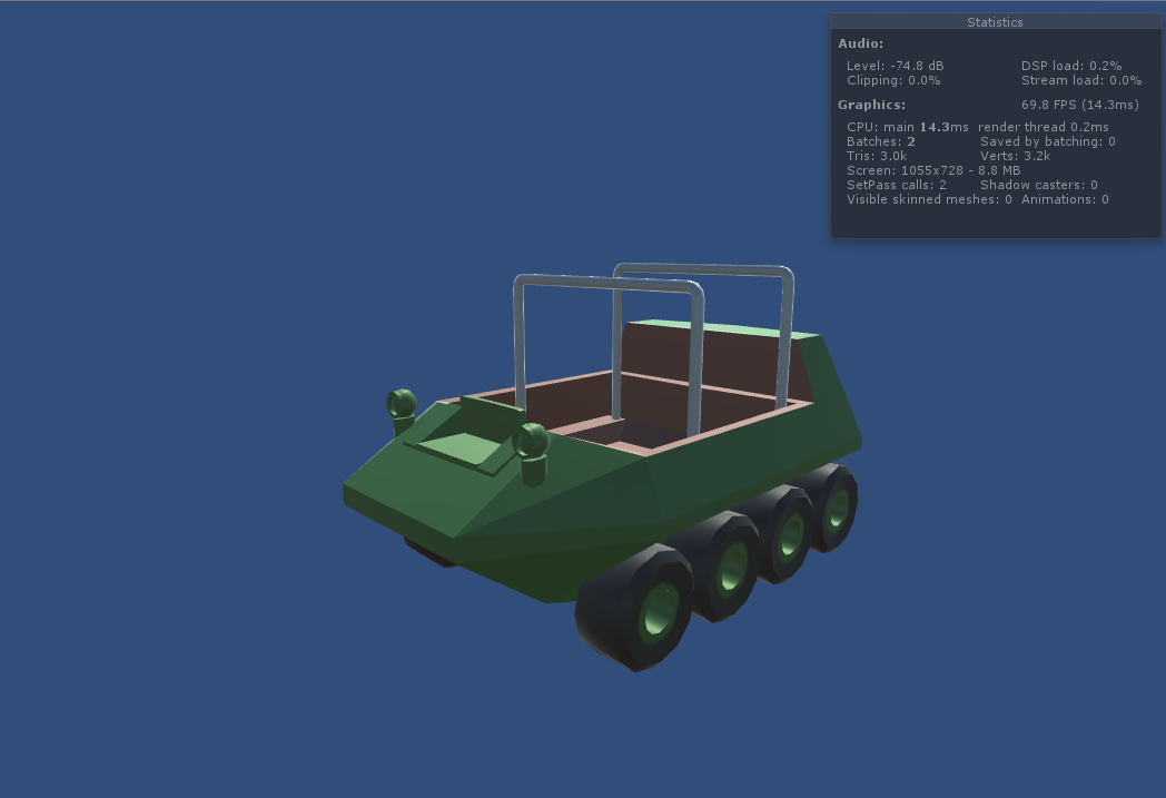 Scout Car in Unity