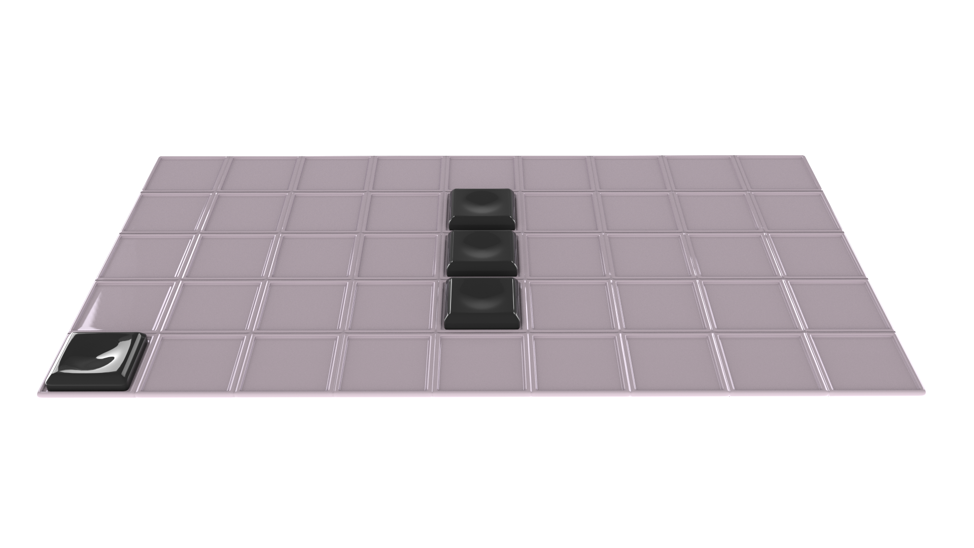 Scrabble Tile visualisation in Blender