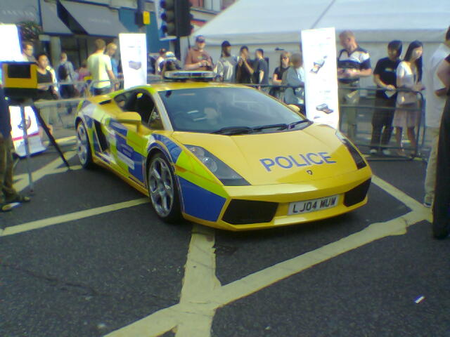 Police Lamborghini