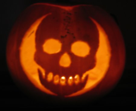 Skull Pumpkin